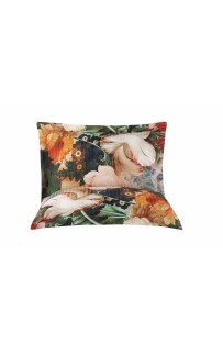 Постельное белье Карвен Stripe Satin с цветным принтом 1.5 спальное N249 -SB002(4пр.) (Акция)