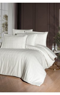 Постельное белье Karven (300 tc) премиум сатин евро N359 RODEL Cream