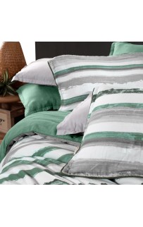 Постельное белье Sarev Mood Comfort муслин 1.5 спальн. N353 MUNDO v2/Yesil