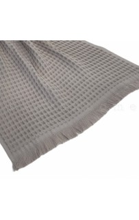 Набор полотенец кухонный Карвен "WAFFLE" 40*70 6шт.вафля,penye с бахромой в коробке НМ 730