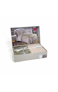 Постельное белье "Карвен" Digital print Эксклюзив Тенсел евро N128-T007