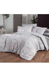 Постельное белье "Sarev"fancy poplin 1.5 сп. N193 Karniyo v1/Gri