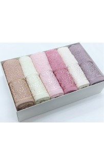 Полотенце кухонное Карвен "Buket " махра 30*50 6 шт. НМ 596