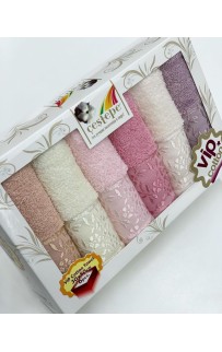 Полотенце кухонное Карвен "Buket " махра 30*50 6 шт. НМ 596