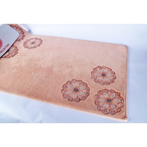 Набор ковриков для ванной с аппликацией Карвен "OTANTIK" 60х50/60х100 KV 204 (Акция)