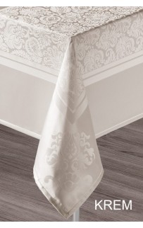 Скатерть Monalife Vip Cotton 160*220 М 722/KREM