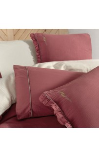 Постельное белье Sarev Mood Comfort муслин 1,5 спальн. N356 KENYON v3/Pembe