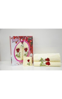 Набор полотенец Карвен "SPECIAL DAY" махра 30*50/50*90/70*140 HS 1413 (Акция)