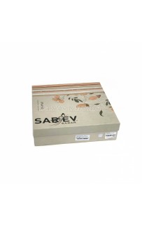 Постельное белье "Sarev" евро поплин MERIDA FANCY v1/taba
