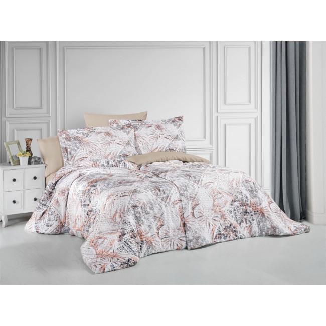 Постельное белье "Карвен" Digital print Эксклюзив Тенсел семейное N129-T014