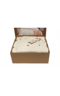 Постельное белье Sarev Mood Comfort муслин евро N357 PLANA v1/Ekru