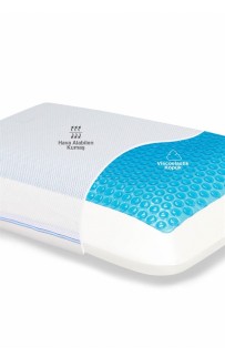 Подушка Карвен "ERGO VISKO GEL" ароматерапия с воздушным каналом ортопедическая 40*60 1шт. E 913