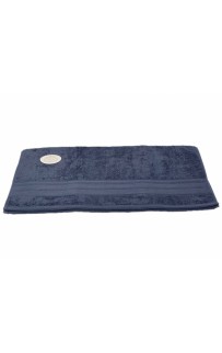 Полотенце Kарвен "PETEK BORDUR DUZ "Lux Cotton 50*90 1шт махра H 5159 lacivert