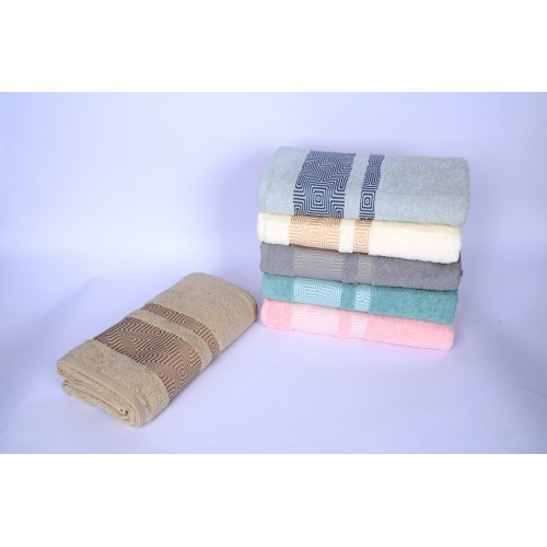 Полотенце Карвен "EZEL" 70*140 1шт.махра Н 3069. (Акция)