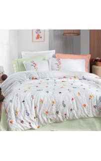 Постельное белье Sarev Mood Comfort жатый хлопок 1,5 спальн. N356 ELVIRA v1/Multicolour