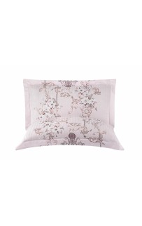 Постельное белье Карвен Stripe Satin с цветным принтом 1.5 спальное N249 -SB008(4пр.) (Акция)