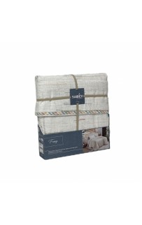 Постельное белье "Sarev"fancy poplin 1.5 сп. N193 DIEGO v1/Beyaz
