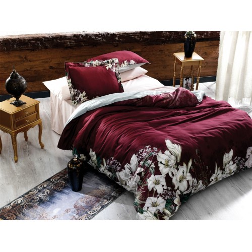 N046 Постельное белье Zebra 3Dсатин евро ( Amanda ) (АКЦИЯ)