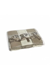 Полотенце кухонное Карвен NILTEKS" вафля. 45*70 12 шт. НМ 773 v1крем/бежевый