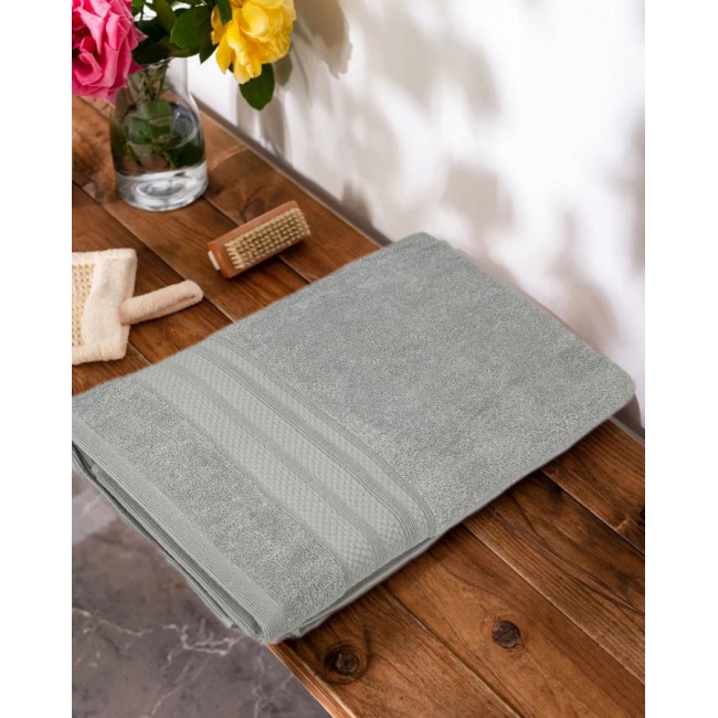 Полотенце Kарвен "PETEK BORDUR DUZ "Lux Cotton 50*90 1шт махра H 5159 a.mavi