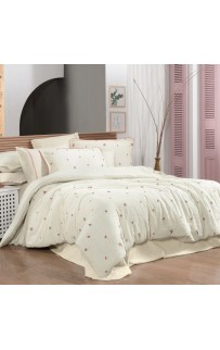 Постельное белье Sarev Mood Comfort муслин евро N357 PLANA v1/Ekru