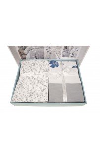 Постельное белье "Карвен" ранфорс евро (Camelia Grey) Постельное белье "Карвен" ранфорс евро (Camelia Grey)