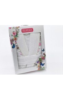 Халат Минтекс Карвен "Rebeka" женский махра В 1052