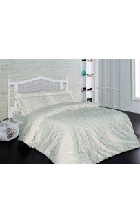 Постельное белье "Карвен" сатин 1,5 спальн.(Vanessa cream)