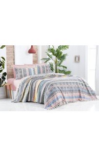 Комплект SAREV ELZINA (покрывало +наволочка) 1.5 спальн.2 предмета Y 876 v1pembe/розовый