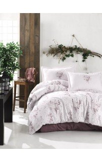 Постельное белье "Карвен" ранфорс 1,5 спальн. Este Pink v-2