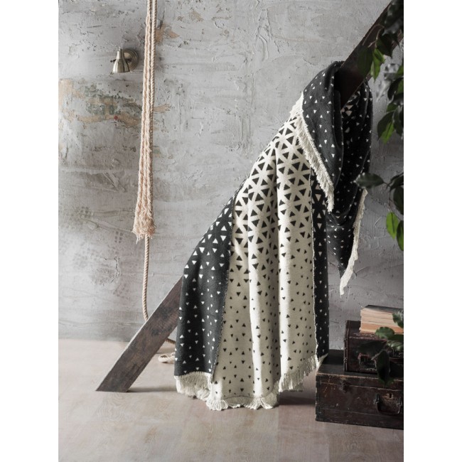 Плед Sarev хлопок 1,5 спальн.Р 917 RANUA (V1)bej