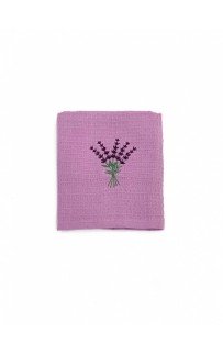 Набор полотенец кухонный "NIL" ЛАВАНДА вафля 45х70-6шт. НМ708V11 сиреневый