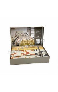 Постельное белье "Sarev Bazaar"ранфорс 1,5 спальн. "THELMA" v1 (Акция)