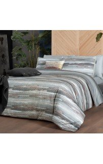 Постельное белье Sarev(300 tc) евро сатин JUNO v1/Gri