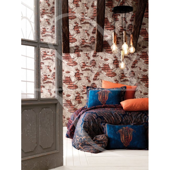 N046 Постельное белье Zebra 3Dсатин евро ( Mia ) (АКЦИЯ)