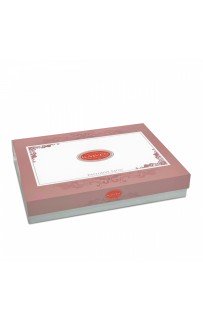 Постельное белье "Карвен" жаккард евро (Lamone Cream)