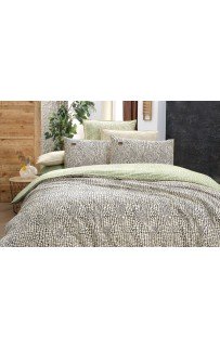 Постельное белье "Sarev" 1,5 спальн.поплин CROCO FANCY v1/bej