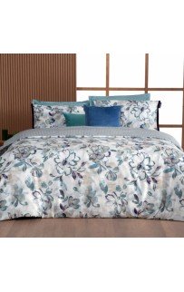 Постельное белье "Sarev" (300 tc) сатин 1.5 сп N391 ULIANA v1/Yesil