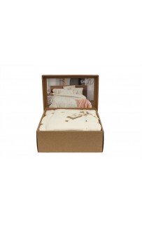 Постельное белье Sarev Mood Comfort муслин евро N357 PLANA v1/Ekru