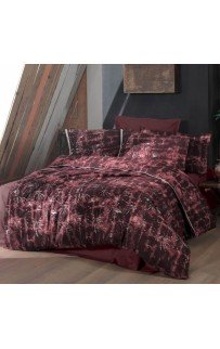 Постельное белье SAREV DORYANA Фланель евро. Bordo/v1