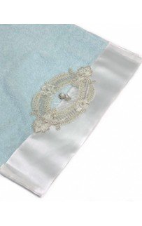 Набор полотенец Rebeka "FRANSIZ" махра 50*90/70*140 сундук HS1480 (V-2) ментоловый (Акция)