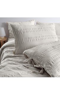 Постельное белье Sarev Mood Comfort жатый хлопок 1.5 спальн. N353 LEON v2/Bej