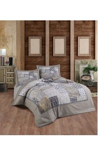 Постельное белье "Карвен" Digital print  ранфорс евро N122 R-020 (Акция)