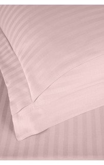 Наволочки Karven Stripe Satin 50*70 (+5см) 2 шт somon/персиковый