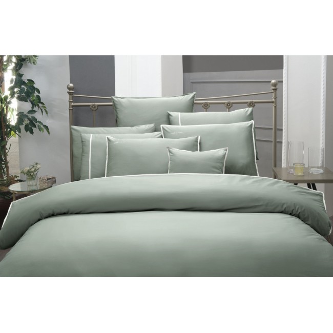 Постельное белье "Sarev" (500 tc) сатин евро N076 SARTORIA v13/Yesil. Постельное белье "Sarev" (500 tc) сатин евро N076 SARTORIA v13/Yesil.