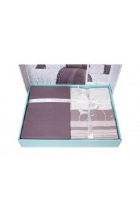 Постельное белье "Карвен" ранфорс евро (Peitra Lilac) Постельное белье "Карвен" ранфорс евро (Peitra Lilac)