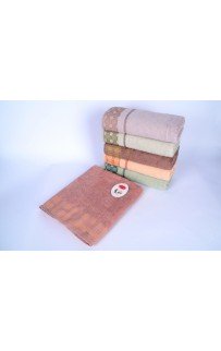 Полотенце Карвен " DAMA" 70*140 1шт.махра Н 2079