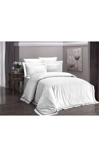 Постельное белье (Сатин де люкс) евро (Novel Line Beyaz)