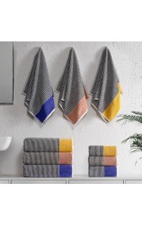 Полотенце Sarev "JADON" 50*90 1шт. махра H1060 v1/Bej