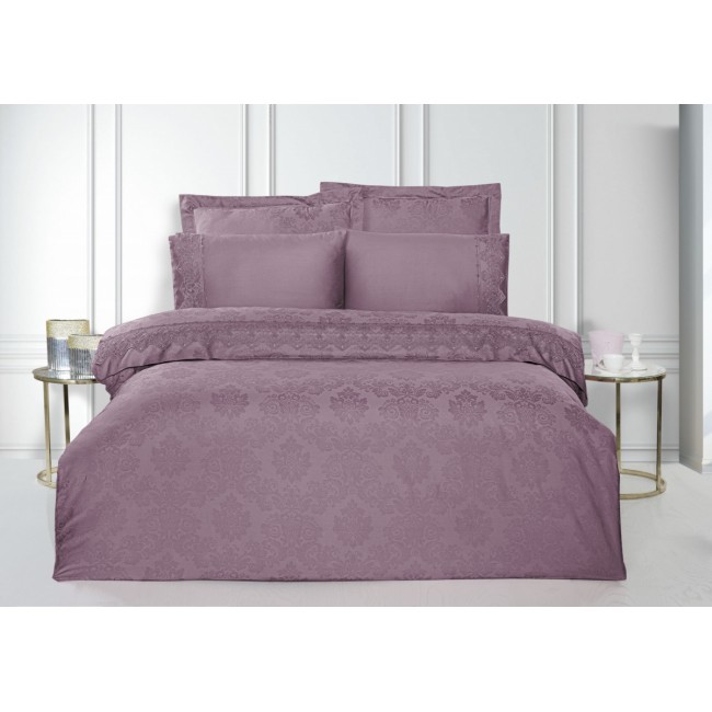 Постельное белье KARVEN (жаккард/сатин с кружевами) евро N166-J3-V7 (Акция) Постельное белье KARVEN (жаккард/сатин с кружевами) евро N166-J3-V7 (Акция)